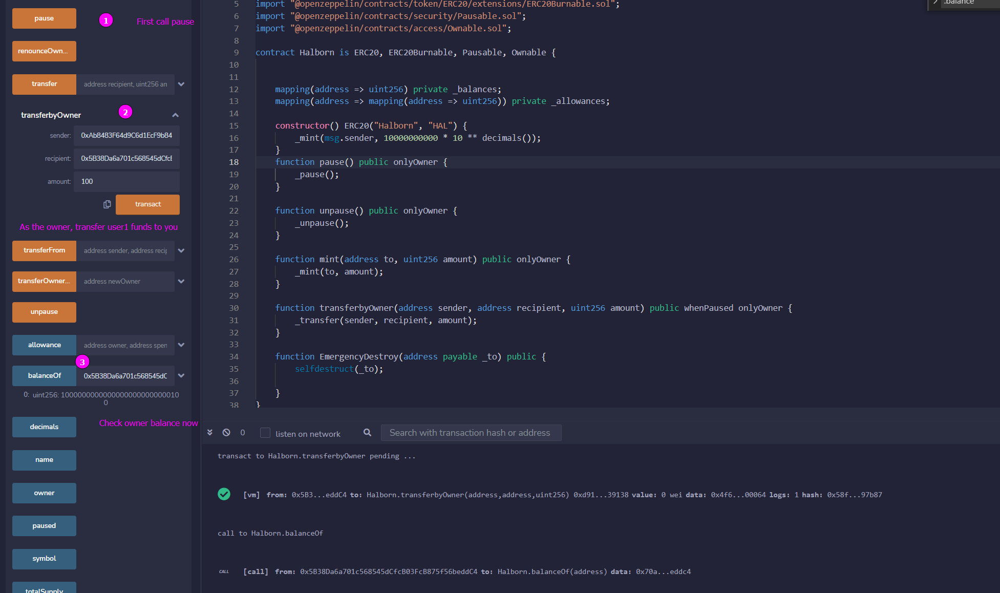 Reentrancy attack draining contract balance via recursive transfer